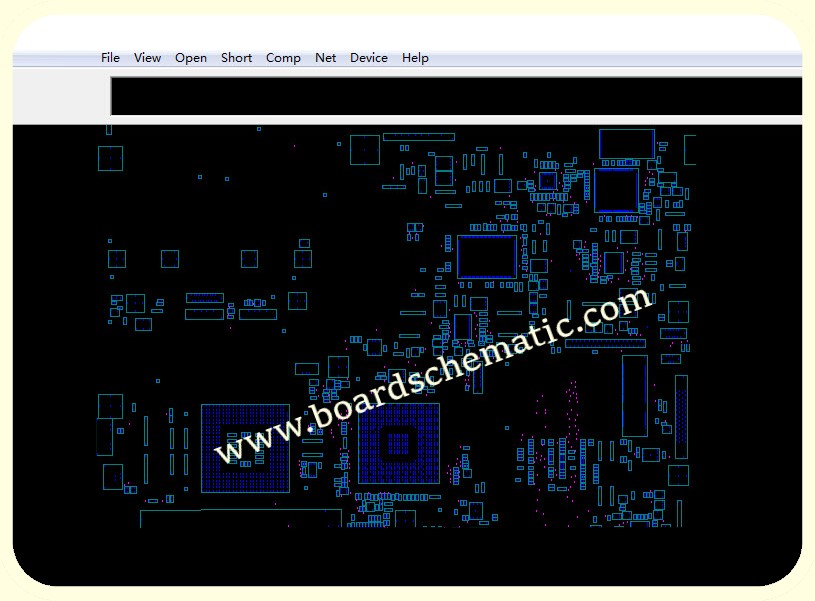 Toshiba Satellite A100/A105 Board view